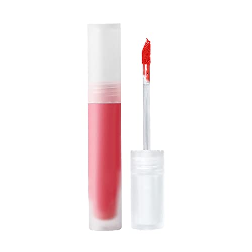 Червило Velvet Lipstick Мързел Lipstick Устойчив блясък за устни с високо съдържание на пигмент, Водоустойчив и лек Цвят червило Мързел Lip Gloss 2,5 мл Опаковка ролки за блясък за ?