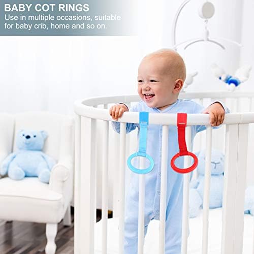 Toyvian Baby Holder Пръстени За Бебешко креватче, Пръстени, за да стои в Бебешко легло, Пръстени За Захващане