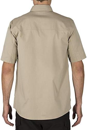 5.11 Тактическа Мъжка риза с къси ръкави Stryke с къс ръкав, Еластична тъкан Flex-Так, Teflon покритие, Стил 71354