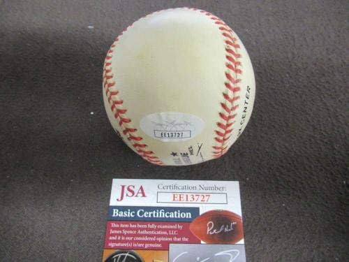 Чиппер Джоунс, главен изпълнителен директор на JSA, Автограф Главната лийг Бейзбол Oml С Автограф От Ръката - Бейзболни топки С автографи