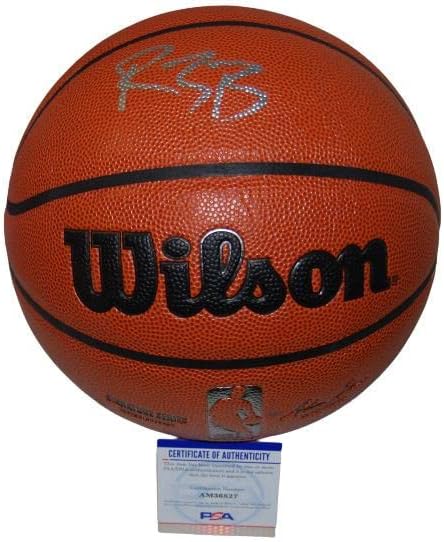 Подписан Арджеем БАРРЕТТОМ (НЮ ЙОРК НИКС) баскетболен PSA Уилсън НБА /DNA COA AM36827 - Баскетболни топки с