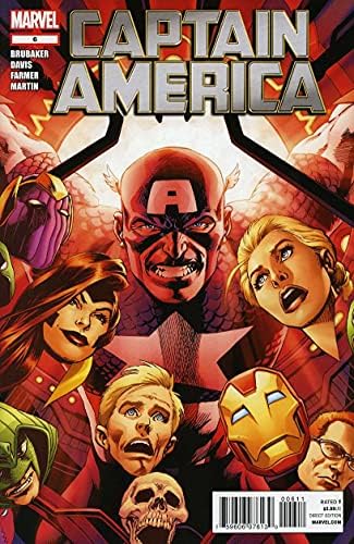 Капитан Америка (6-та серия) #6 VF / NM ; Комиксите на Marvel | Ед Брубейкер