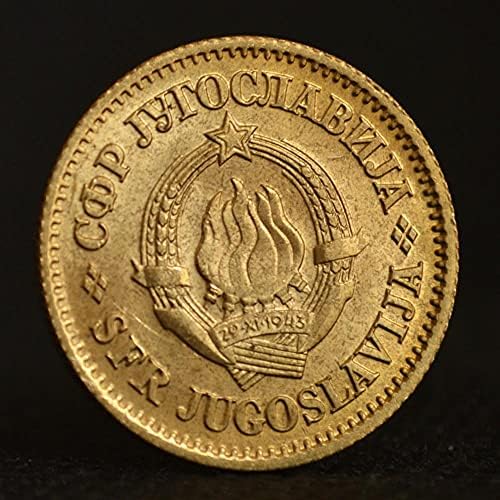 Югославска монета от 20 Пала 1965 км45 Европейска монета 23,2 мм