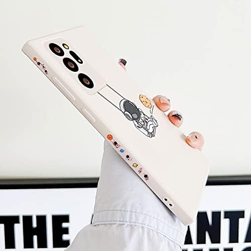XAYAH е Съвместим с Samsung Galaxy Note 20 Ултра Калъф за астронавти, За жени И Момичета, сладък калъф за бонбони,
