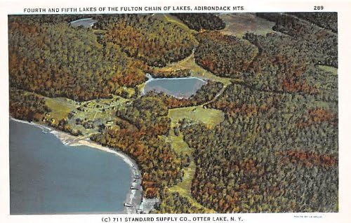 Фултонская верига от езера, Пощенска Картичка от Ню Йорк