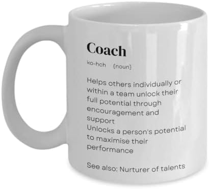 Чаша за Определяне на Треньор за Наставник Лайф-Коуча, Благодарственный Подарък за по-добър спортен треньор, Колега, Началото на Преподавателя, Коледен подарък, Бя?