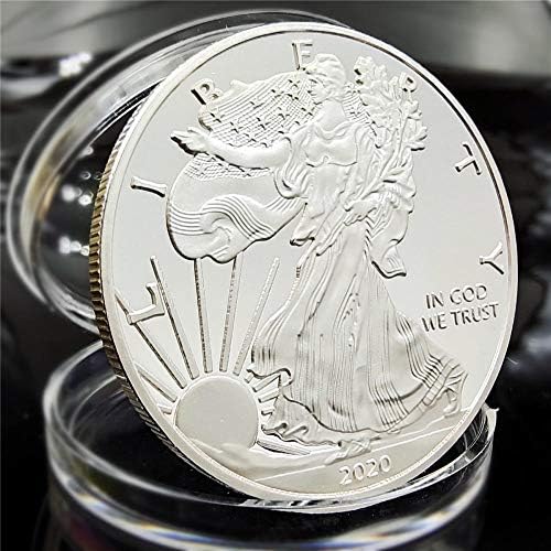 Американската Статуя на Свободата на Валута Повикване сребърно покритие Копирни Колекция от Монети Възпоменателни