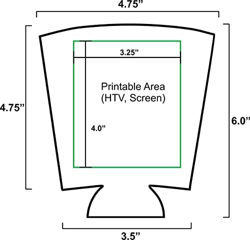 Празен кулата от неопренового Пинтового стъкло (6 опаковки, черен)