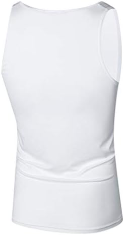 Ymosrh Мъжки Блузи на Бретелях, Модни и Ежедневни Тънка Риза Без Ръкави С Писмото Принтом, Тениска, Блуза, Върховете на Бретелях