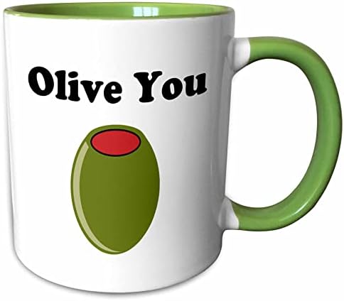 Керамична чаша 3dRose mug_200854_1 Olive You, 11 Грама