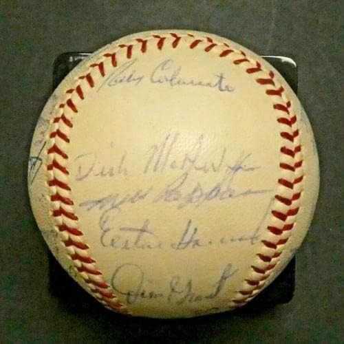 1965 Американската лига, Подписано на 24 Автографа на Всички звезди бейзбол с Пълна Писмо JSA - Бейзболни топки
