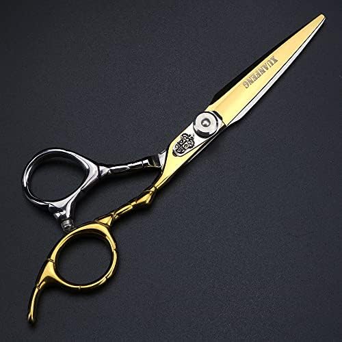 Ножици за коса BlackGold 6 инча от стомана JP440C подходящи за семеен прически, професионално подстригване и