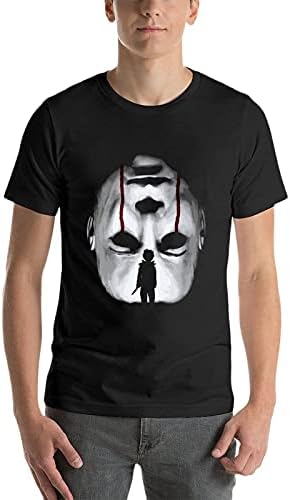 Тениска Enylvjoy на Ужасите за Хелоуин, Филми на Ужасите с Мистериозен Характер, Подарък Тениска за Жени и Мъже