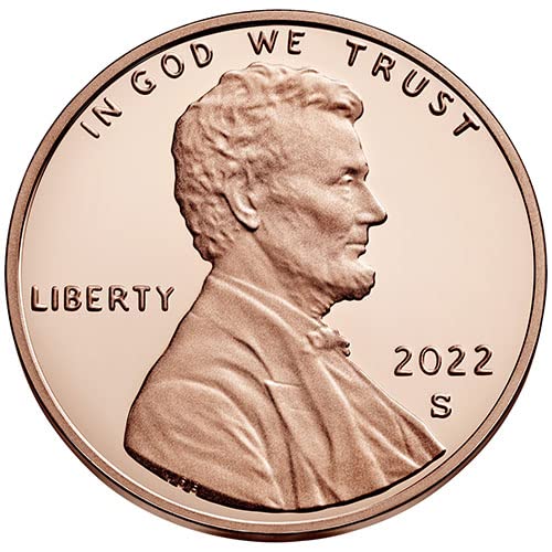Монетен двор на САЩ, без да се прибягва Lincoln Shield Cent Choice проба 2022 г.