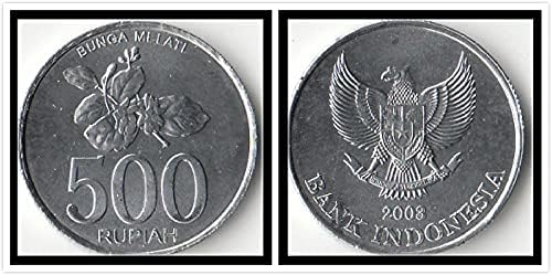 Азия Новата Индонезийски Монети в купюри от 500 реала 2003 година на Издаване Подарък Колекция