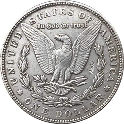 Скитник Никел 1921-D САЩ Морган Доларова Монета Копие от Тип 127 за Домашен интериор на Офис