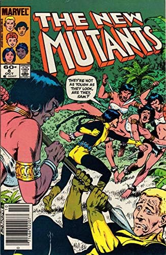 Нови мутанти, 8 (павилион за вестници) VF ; Комиксите на Marvel | 1-во появата на Амары Акуила