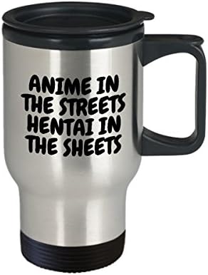 Забавна чаша за пътуване в аниме - Подарък За аниме-Ботаника - Подарък за любителите на аниме - Аниме По улиците,