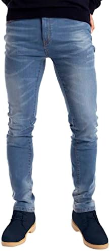 Alamo Skinny Jeans Mens - Класически Мъжки дънки Slim Fit изработени от деним с 5 джоба