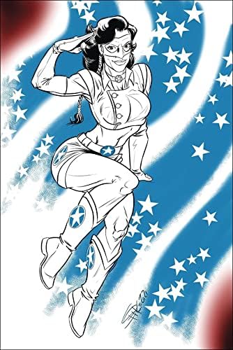 Lady Freedom #3Б VF/ NM; Комикс Второ зрение | вариант virgin
