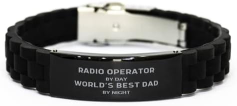 Радио-оператор любител на ден, най-Добрият баща в света е през нощта, Гривна Glidelock за Радиста, Забавни Подаръци