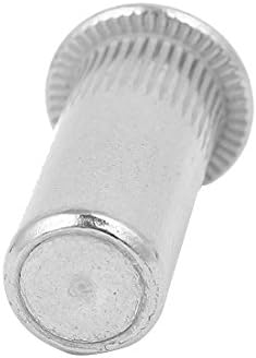 IIVVERR M6x23,5 мм, Метални Глухи спойка с накаткой, Орех, поставяне на nutser-t, Задържане на детайл 3 бр.
