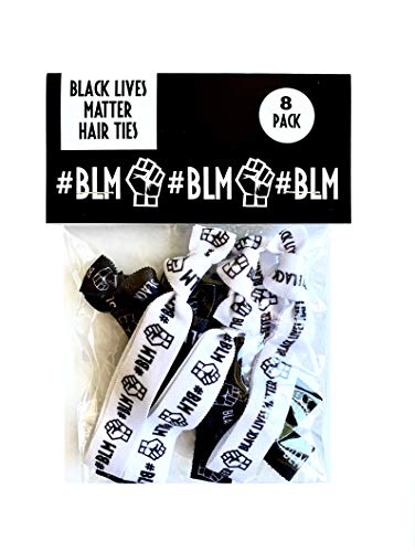 Аксесоари за Вратовръзка за коса от 8 теми Black Lives Matter - BLM - Equality - BLM Pride Гривна Wristlets
