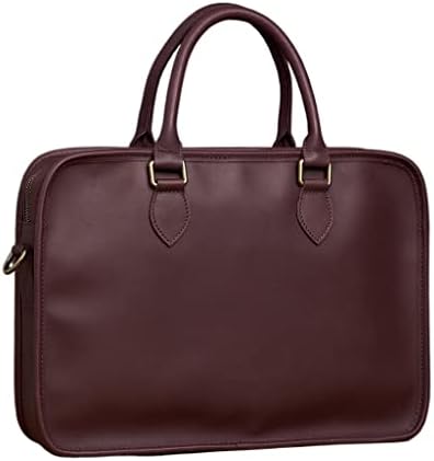 DNATS Мъжки чанти от естествена кожа, Мъжки портфейл, Офис чанти за Мъже, Мъжки чанти и калъфи за лаптоп, мъжки