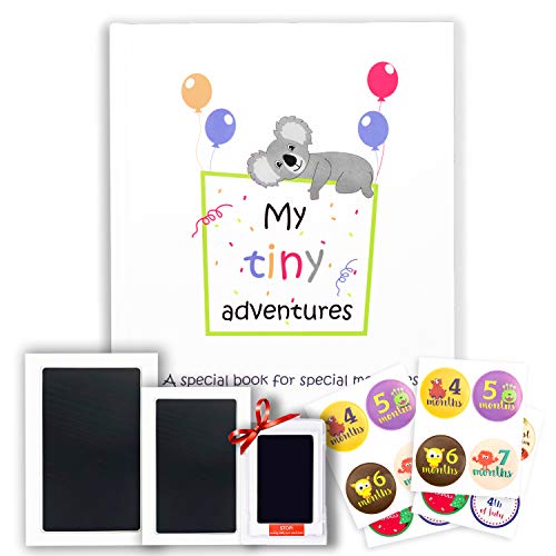 Книга на паметта на детето + Малка тетрадка с чисти сетивни мастило + Голяма тетрадка с чисти сетивни мастило