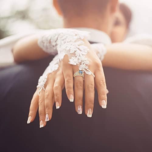 Сватбени женски годежни пръстени с цирконами кръг нарязани на бижута пръстени за жени, набор от женски пръстени