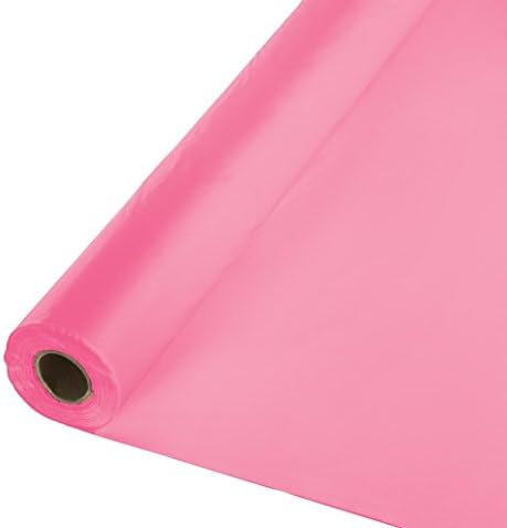 Пластмасов капак за плот на 100-инчов един свитък с креативен и на работодателите, ярко розово -