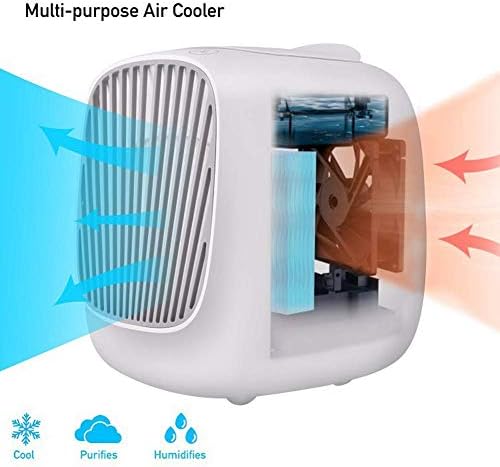 LILIANG- - охладителя Личен охладител на въздуха, Преносим Мини-Климатик, охладителя влагозадържащ Чисти с USB,