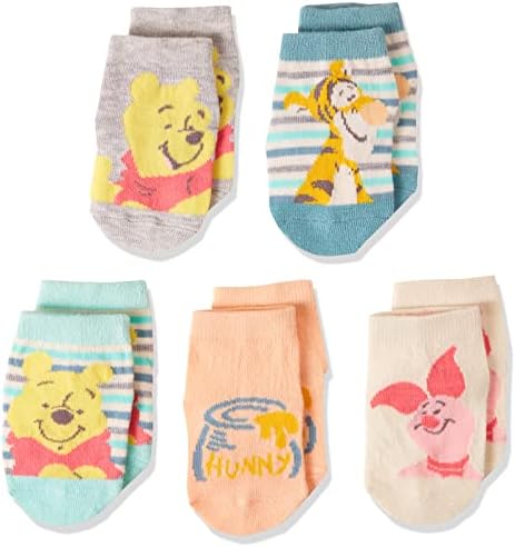 Унисекс С Мечо ПУХ-бебешки Чорапи За деца от 5 опаковки