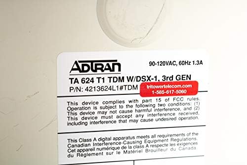 IP-рутер Adtran TA624 T1 TDM + DSX-1 (4213624L1TDM)