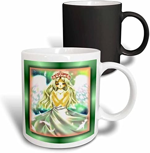 Керамична Чаша 3dRose mug_2 5821_1 Angel Принцеса Аниме, 11 Грама