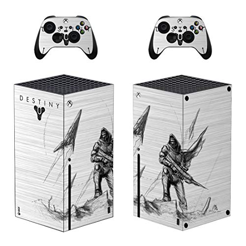 Комплект кожи за конзолата FELIPE SEIJI на VIOLETA Xbox Series X и 2 контролери - Destiny 2 – Винил за Xbox