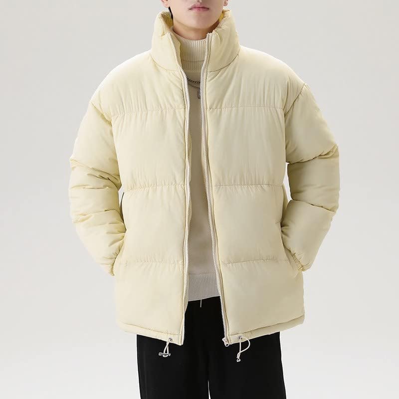Мъжко Есенно-Зимна Горна дреха с дълъг ръкав, Модни Топло Палто, Леки Универсални якета