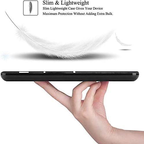 Калъф Kindle 10-то поколение 2019 г. съобщение (модел: J9G29R) - умен калъф от изкуствена кожа с автоматична