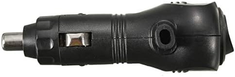 Gimax Нов 12 В Мъжки Автомобилни Запалки Конектор За Зарядно Устройство Led Превключвател За Включване Изключване