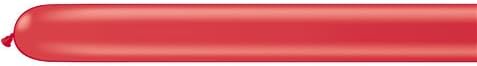 Балони за обвързване на Qualatex 260Q Червен цвят (100 карата)