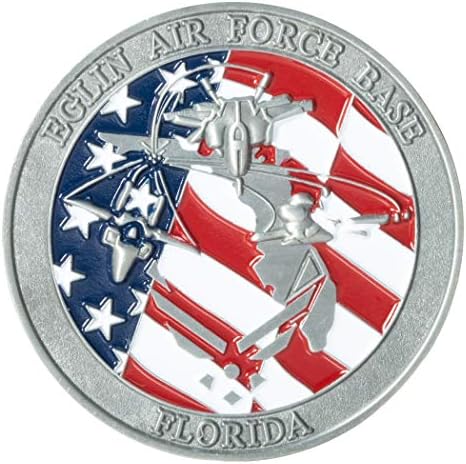 Монета на Повикване на военно - въздушна база на САЩ Эглин