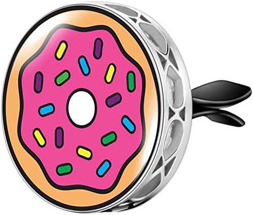 Авто вентилационна (противовакуумна) канална Дифузор с Етерично Масло Wild Essentials Pink Donut, Окачване-Медальон