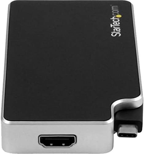 StarTech.com Многопортовый USB адаптер C - 4K UHD - USB Адаптер C за VGA / DVI / HDMI - USB Адаптер C - Многопортовый