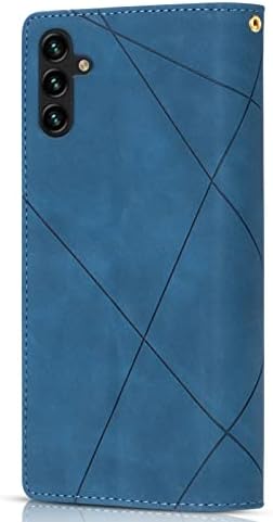Neiye е Съвместим с Samsung Galaxy A14 5G Чанта-портфейл с RFID заключване Премиум-клас, отделения за карти