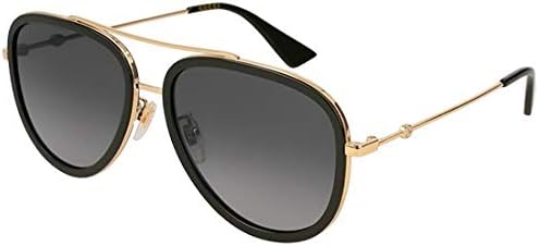 Дамски Неполяризованные Слънчеви Очила-Авиатори С защита от Uv Gucci Gold O/S