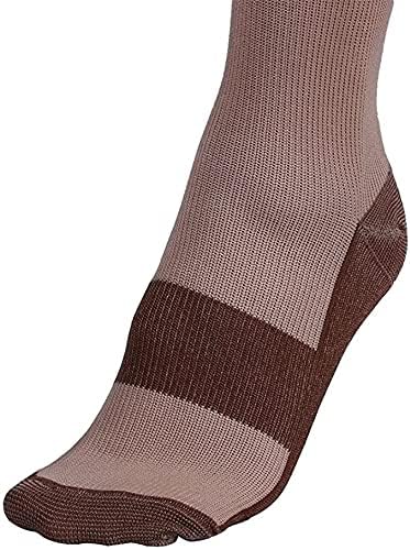 Компресия чорапи EWRGGR с цип за жени със затворени пръсти, 2 Чифта чорапи с цип до Прасците, лесно се поставят