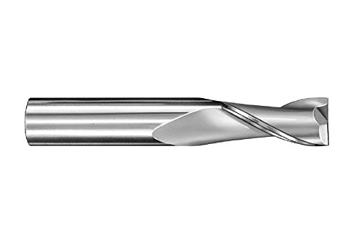 SGS 49307 Торцевая fresa с квадратна края на дължина 17 м 2 Канали, Покритие от нитрид алуминий и титан, Диаметър