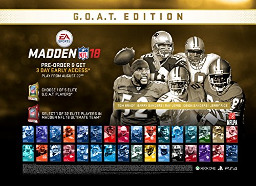 Madden NFL 18: G. O. A. T. Edition Xbox One