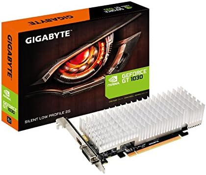 Gigabyte GeForce GT 1030 GV-N1030SL-2GL Безшумен Нископрофилен 2G