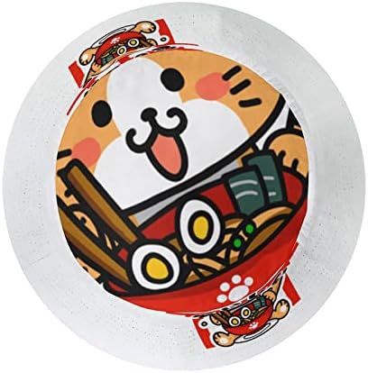 Японски Ramen Котка Аниме Kawai Унисекс Панама, Упаковываемая Рибарска Шапка за Жени, Мъже